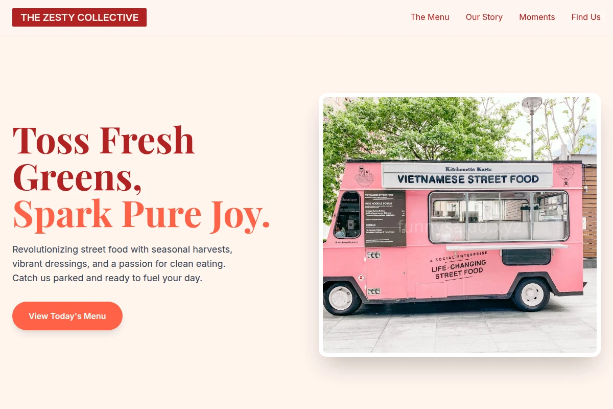 Vibrant Food Truck
